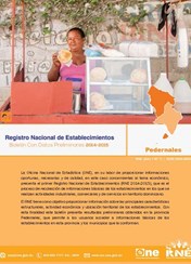 Boletín Preliminar Registro Nacional de Establecimientos Pedernales 2014-2015