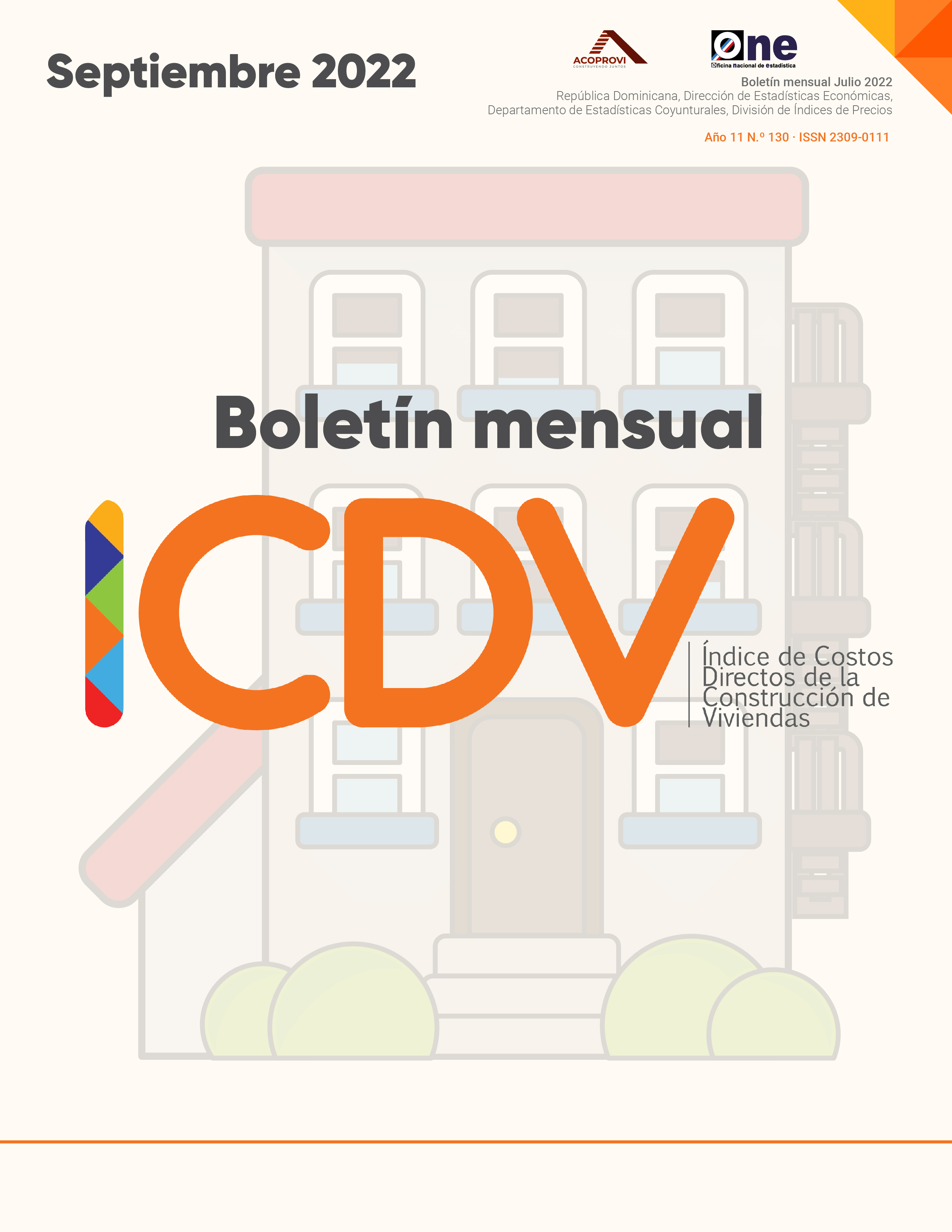 El Índice de Costos Directos de la Construcción de Viviendas - Septiembre