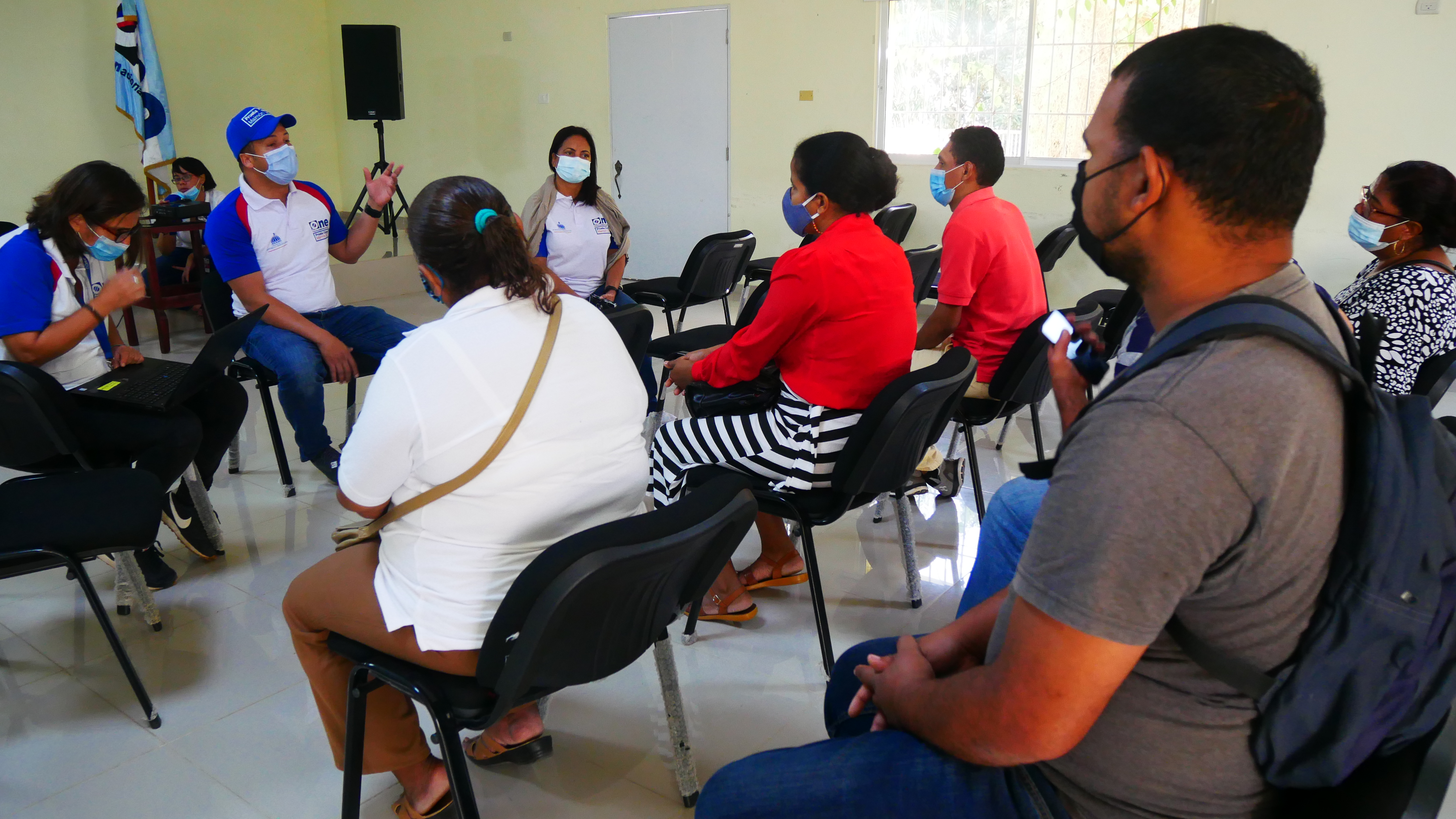 ONE imparte taller “Conociendo sobre censo” en prueba censal Maimón