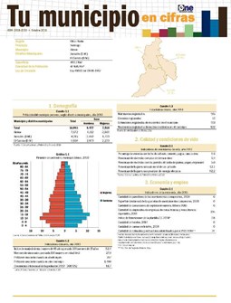 Boletín Tu Municipio en Cifras Cibao Norte Jánico 2016