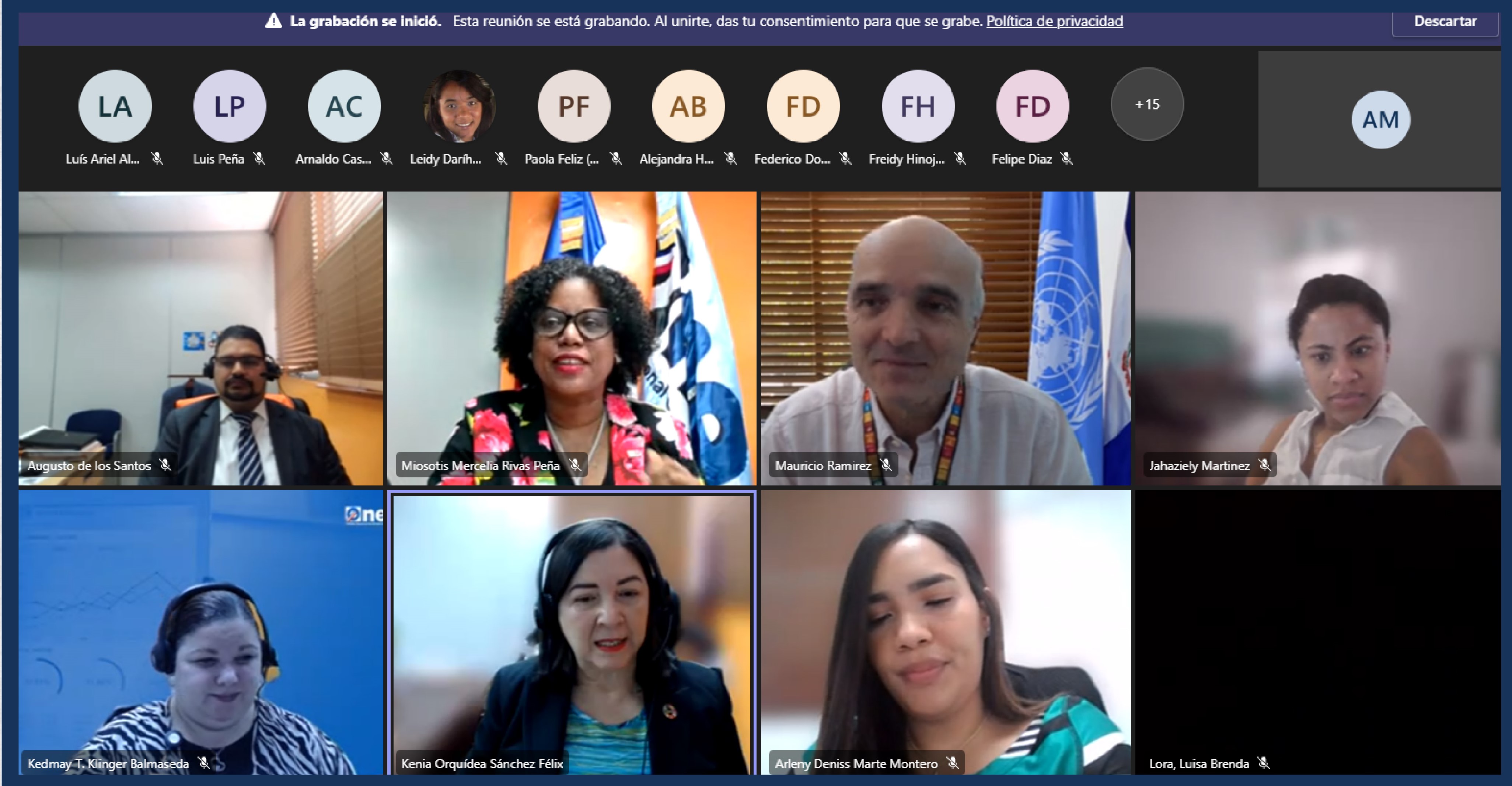 ONE realiza Mesa de Cooperación Internacional para Gestión de Datos “Producción de Estadísticas Económicas Priorizadas”