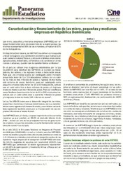 Boletín Panorama Estadístico 88 Caracterización y Financiamiento de las Micro, Pequeñas y Medianas Empresas en República Dominicana