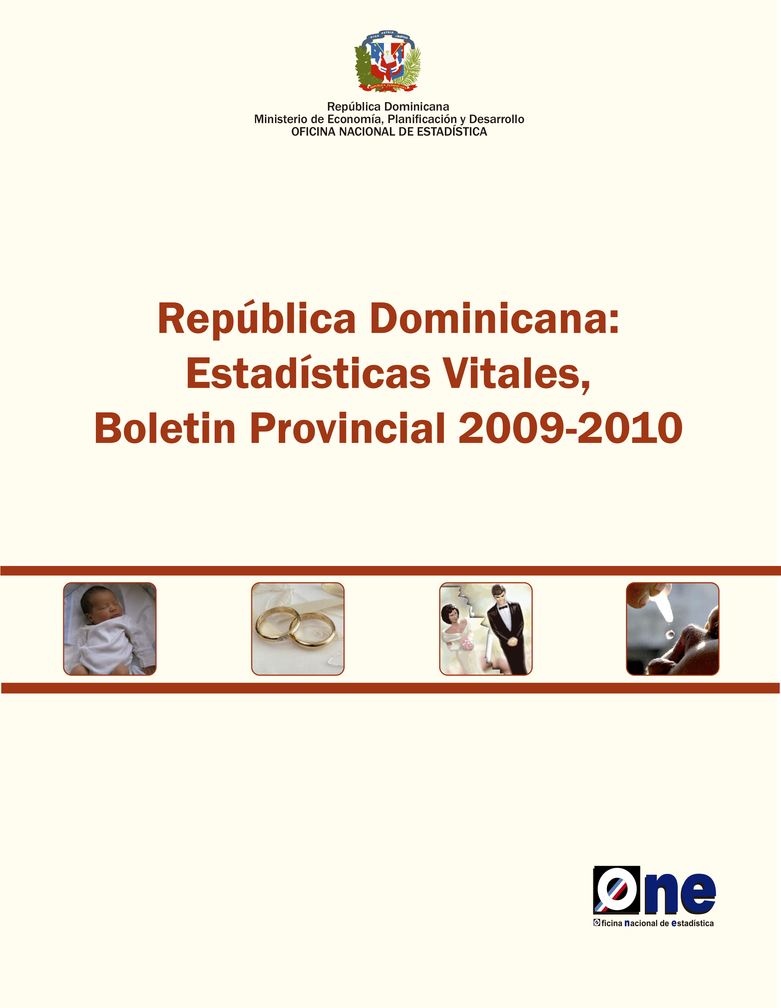 Compendio Boletín de Estadísticas Vitales por Provincia 2009-2010
