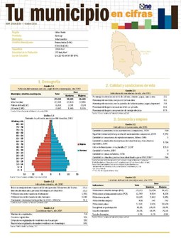 Boletín Tu Municipio en Cifras Cibao Norte Villa Gonzánlez 2016
