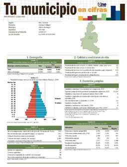Boletín Tu Municipio en Cifras Cibao Noroeste-Santiago Rodríguez-Los Amálcigos 2018