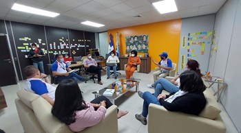 ONE recibe a observadores internacionales que visitan Prueba Censal Maimón 2021