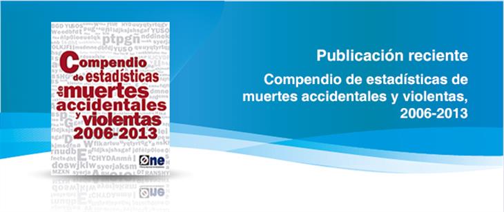 Compendio estadísticas muertes accidentales y violentas 2006-2013
