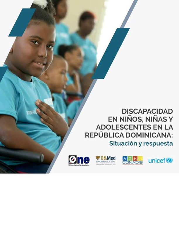 Discapacidad en Niños Niñas y Adolescentes en la República Dominicana Situación y Respuesta 2019