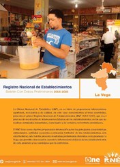Boletín Preliminar Registro Nacional de Establecimientos La Vega 2014-2015
