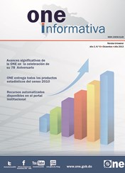 Revista ONE Informativa 6 Diciembre 2013