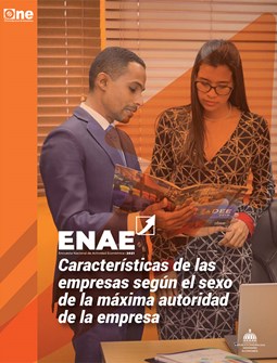 Encuesta Nacional de Actividad Económica, ENAE 2021: Características de las empresas según el sexo de la máxima autoridad de la empresa.
