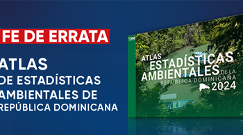 FE DE ERRATA: Atlas de Estadísticas Ambientales de la República Dominicana