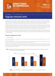 Boletín Directorio de Empresas 2025 - Segundo trimestre