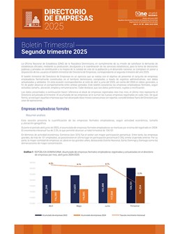 Boletín Directorio de Empresas 2025 - Segundo trimestre