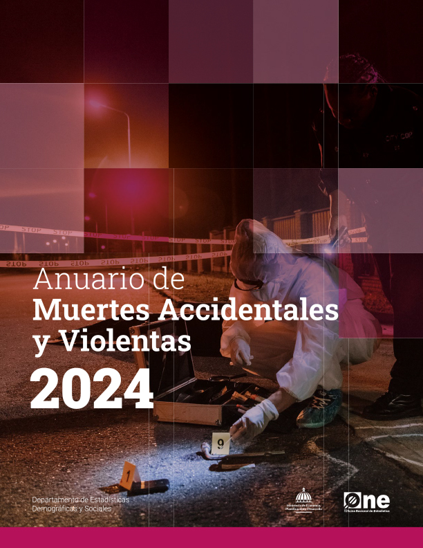 Anuario de estadísticas de muertes accidentales y violentas 2024