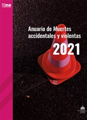 Anuario muertes Accidentales y violentas 2021