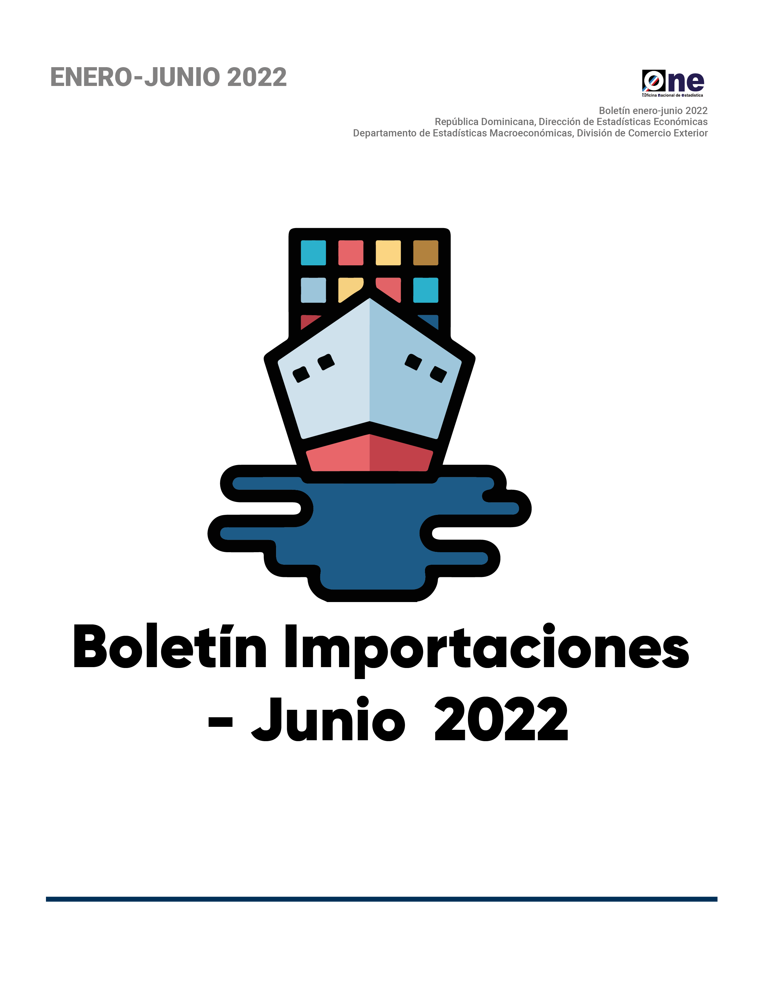 Boletín Importaciones - Junio  2022