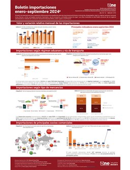 Boletín importaciones enero-septiembre 2024p