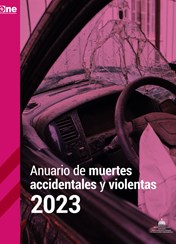 Anuario de muertes accidentales y violentas 2023