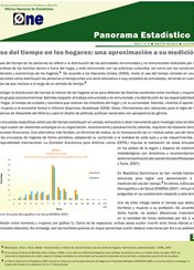 Boletín Panorama Estadístico 17 Uso del Tiempo en los Hogares Una Aproximación a su Medición Julio 2009
