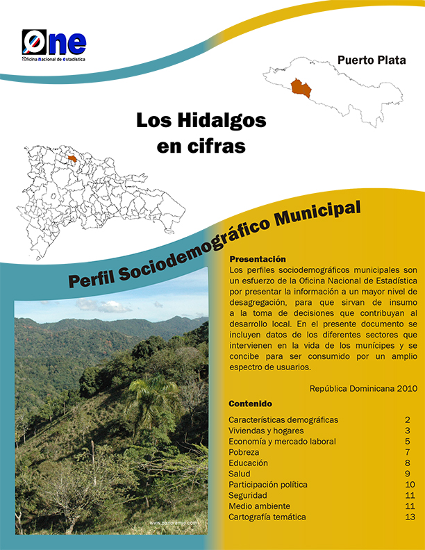 Perfil Sociodemográfico Municipal Los Hidalgos 2011