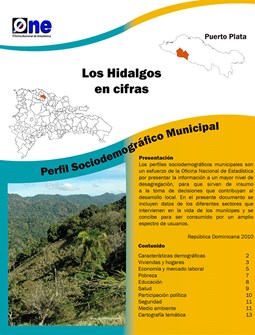 Perfil Sociodemográfico Municipal Los Hidalgos 2011