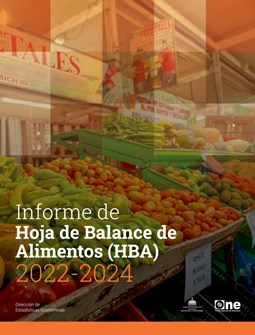 Informe de la Hoja de Balance de Alimentos (HBA), 2022-2024