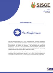 Hoja Informativa Sistema de Indicadores de Género Indicadores de Participación 2016