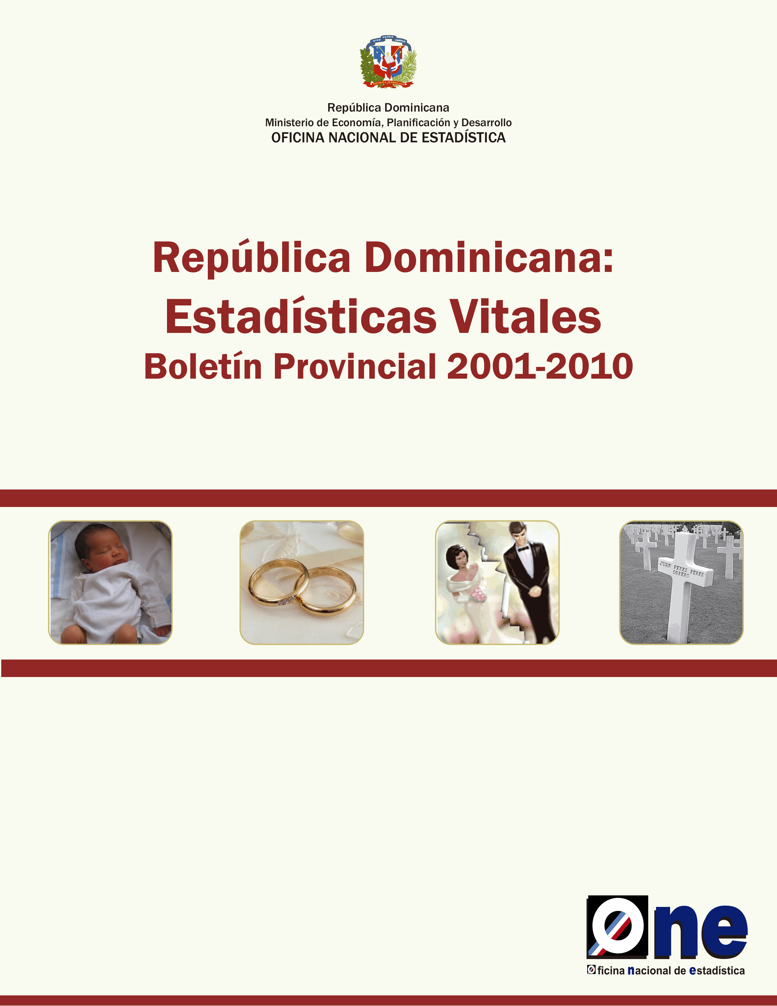 Compendio Boletín de Estadísticas Vitales por Provincia 2001-2010