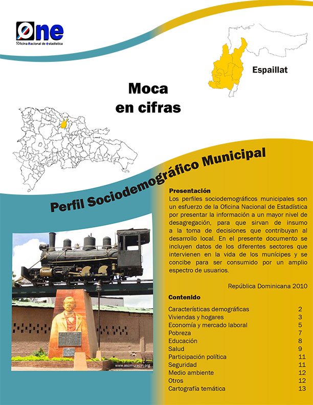 Perfil Sociodemográfico Municipal Moca 2011