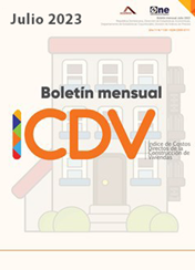 Índice de Costos Directos de la Construcción de Viviendas (ICDV) - Julio 2023