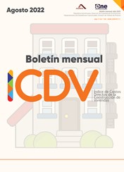 El Índice de Costos Directos de la Construcción de Viviendas (ICDV) Agosto 2022
