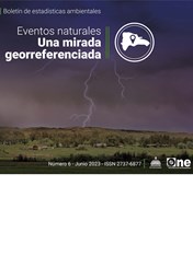 Boletín de estadisticas ambientales 2023 No.6 Eventos naturales