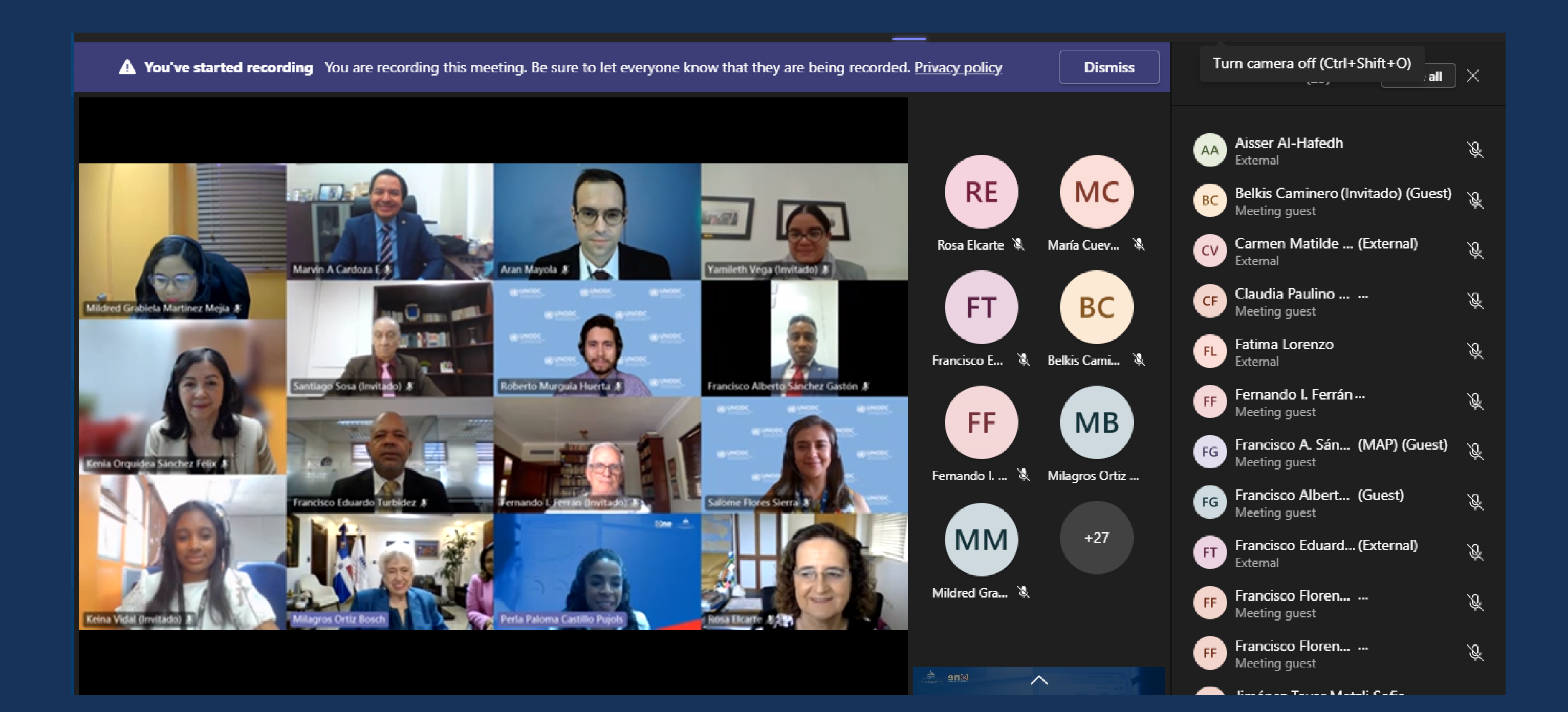 ONUDC imparte taller para medir la corrupción en las instituciones públicas
