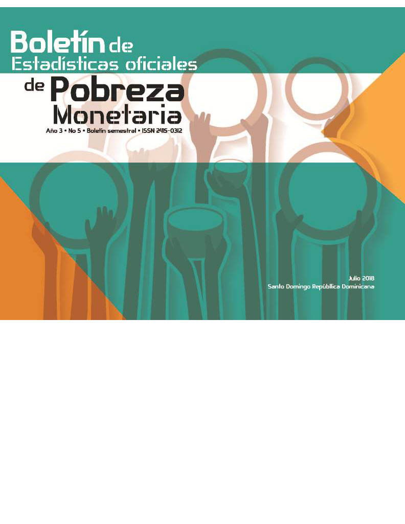 Boletín de Estadísticas Oficiales de Pobreza Monetaria N.5,  Julio 2018