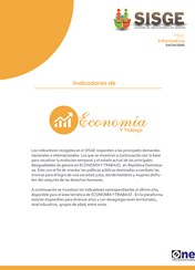 Hoja Informativa Sistema de Indicadores de Género Indicadores de Economía y Trabajo 2016