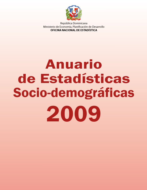 Anuario de Estadísticas Sociodemográficas 2009