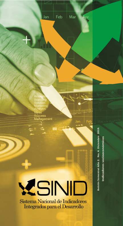 Boletín Sistema Nacional de Indicadores Integrados para el Desarrollo 4 Situación Indicadores Socioeconómicos Diciembre 2019