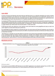 Boletín Índice de Precios del Productor, Servicio Junio 2020