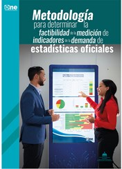 Metodología para determinar la factibilidad de medición de indicadores de la demanda de estadísticas oficiales