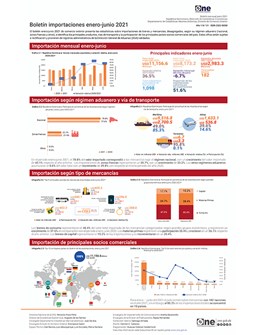 Boletín importaciones enero-junio 2021