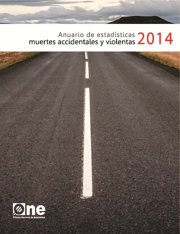 Anuario de Estadísticas Muertes Accidentales y Violentas 2014