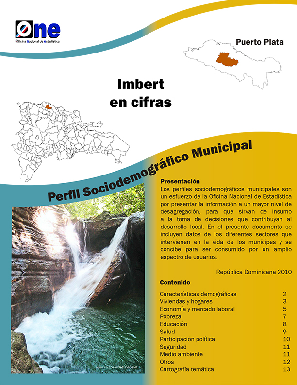 Perfil Sociodemográfico Municipal Imbert 2011