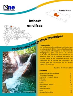 Perfil Sociodemográfico Municipal Imbert 2011
