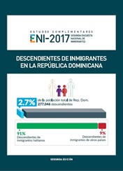 Segunda Encuesta Nacional de Inmigrantes en la República Dominicana ENI 2017 Estudio Complementario Descendientes de Inmigrantes