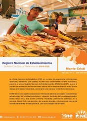 Boletín Preliminar Registro Nacional de Establecimientos Monte Cristi 2014-2015