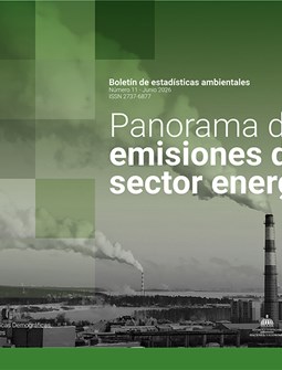 Boletín de estadísticas ambientales Número 11 - Junio 2026, Panorama de emisiones del sector energía