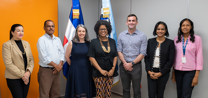 ONE recibe visita de una delegación de expertos del Buró de Censos de los Estados Unidos