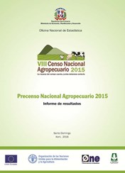 Informe de resultados definitivos Precenso Censo Nacional Agropecuario 2015