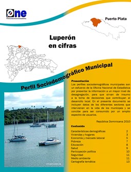 Perfil Sociodemográfico Municipal Luperón 2011